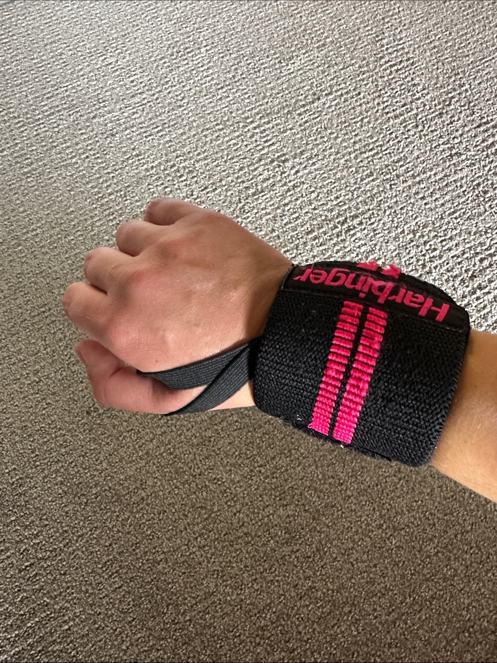 Harbinger Wrist Wrap with Thumb Loop